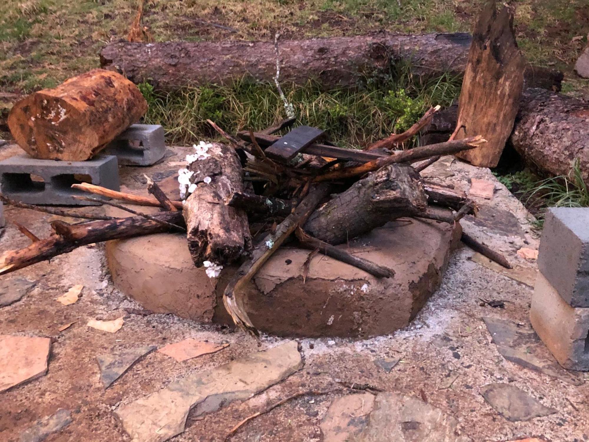 Cabana Romantica En El Bosque! Acaxochitlan Bagian luar foto